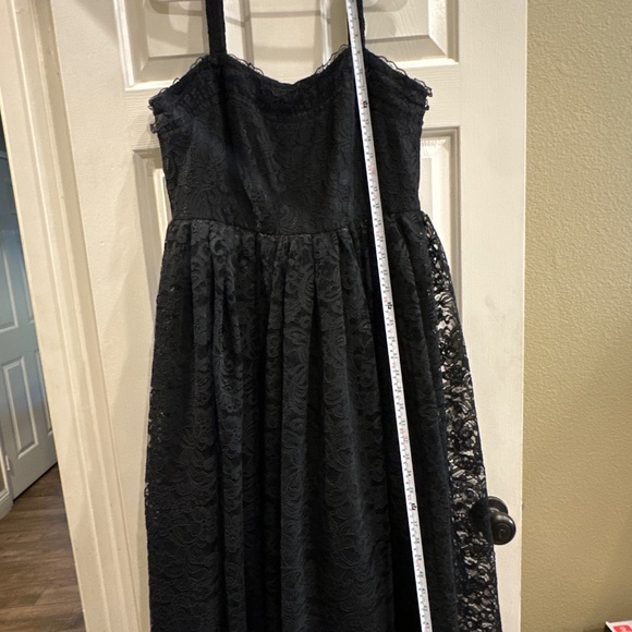Black lace Dress size 16 XL - Picture 3 of 5